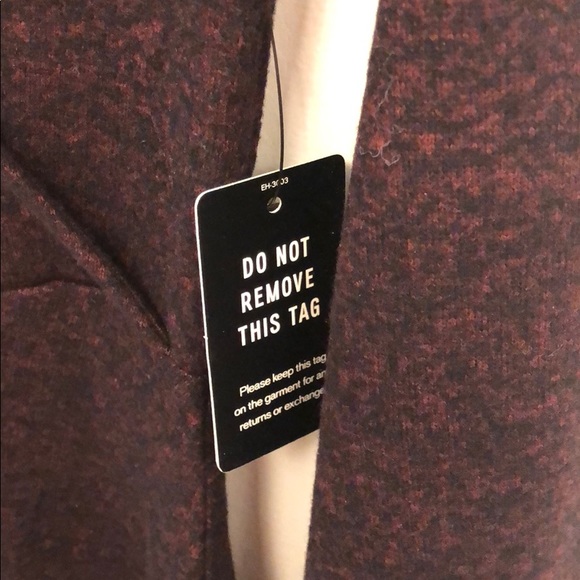 New with tags Express dark purple sweater dress - Picture 6 of 7